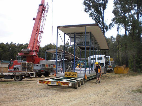 structure on truck