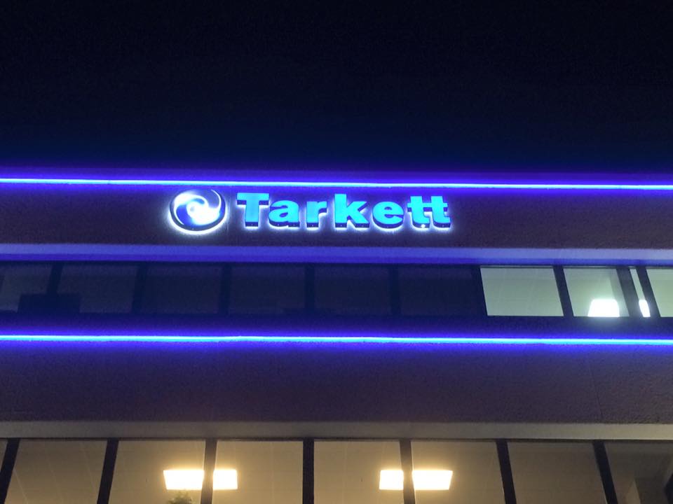 corporate sign