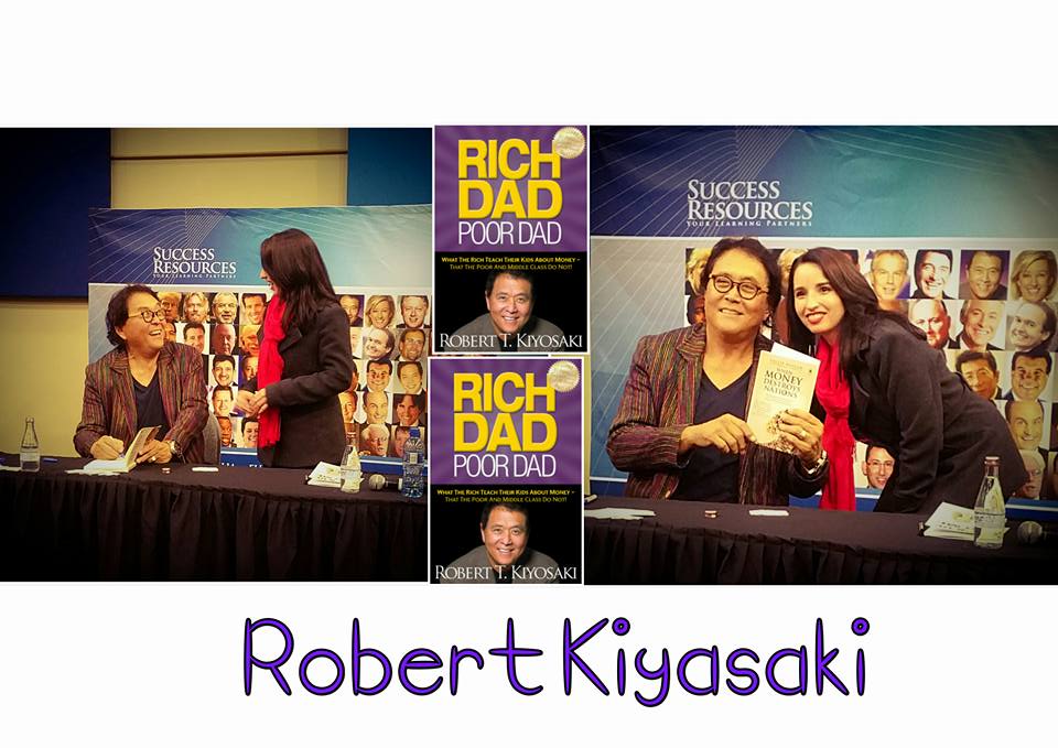 Robert Kiyasaki Rich Dad Poor Dad Author Marisa da Silva South African Entrepreneur
