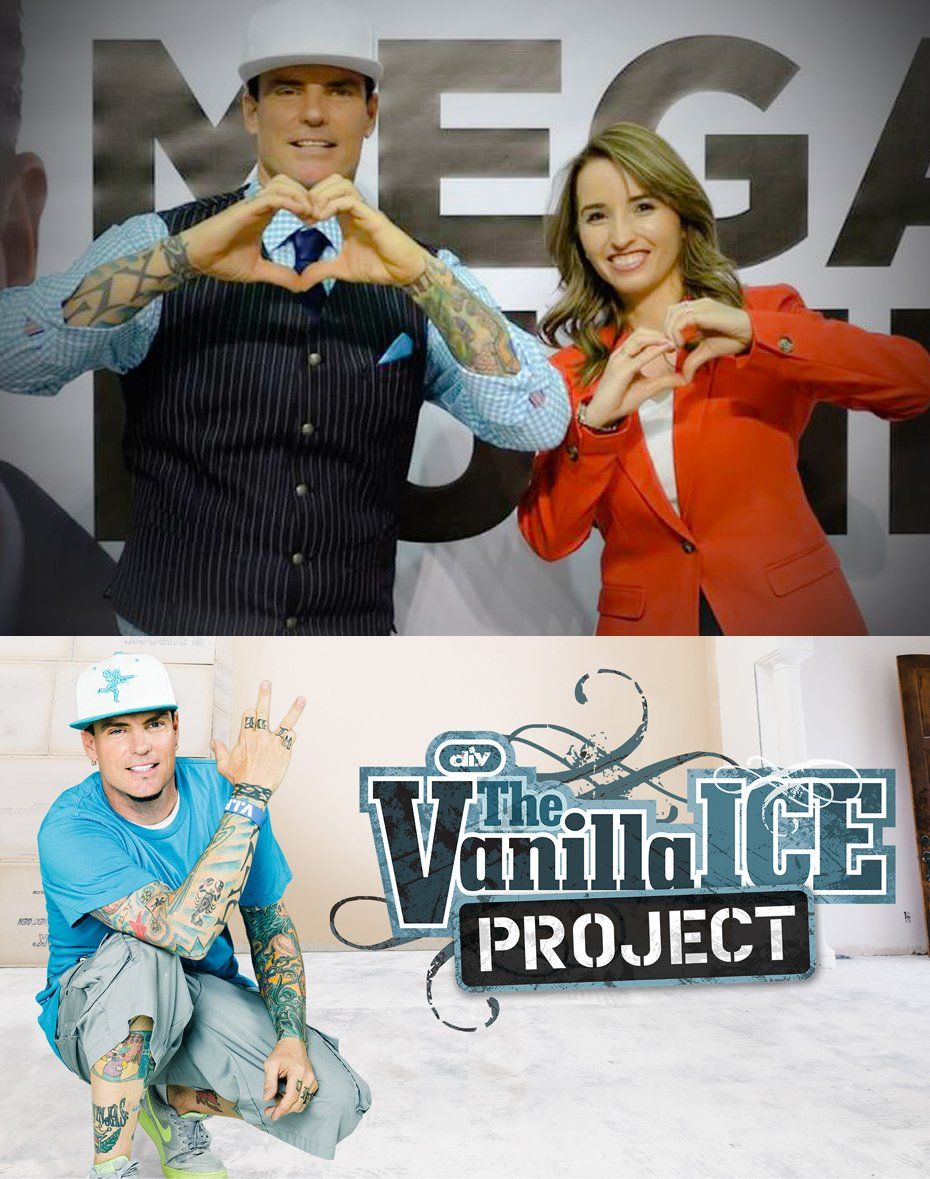 Vanilla Ice and Marisa da Silva