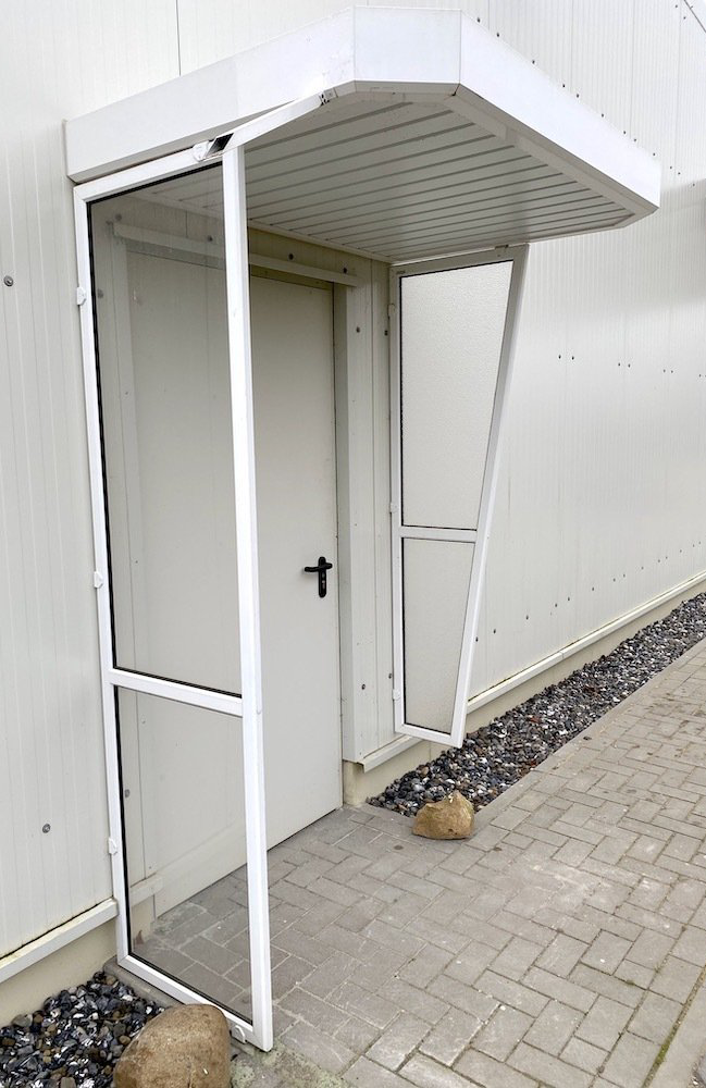 Vordach vom Montageunternehmen Schwebke aus Stralsund