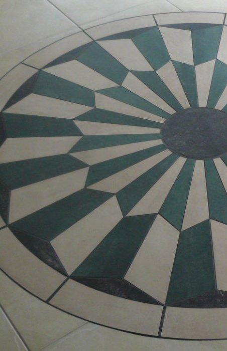 floor tile work