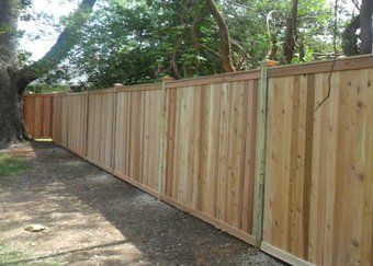 flat board fence - custom fences in Rockville, MD flat board fence - custom fences in Rockville, MD