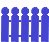 Picket Fences icon  - custom fences in Rockville, MD