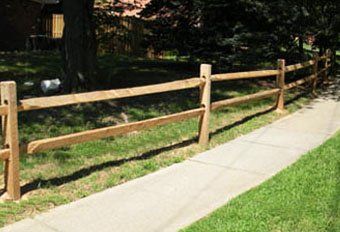 split rail fence - custom fences in Rockville, MD split rail fence - custom fences in Rockville, MD