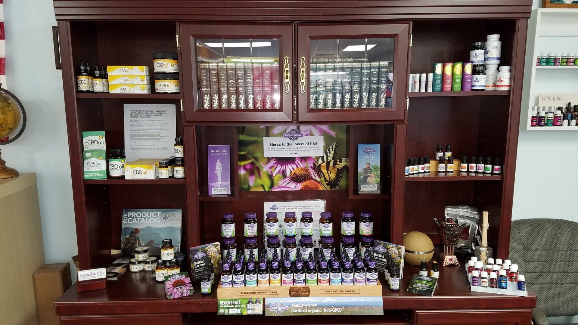 Bottles of Essential Oil — Brenham, TX — Timeless Herbs & Oils