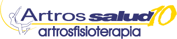 Un logotipo para una empresa llamada Artros Salud.
