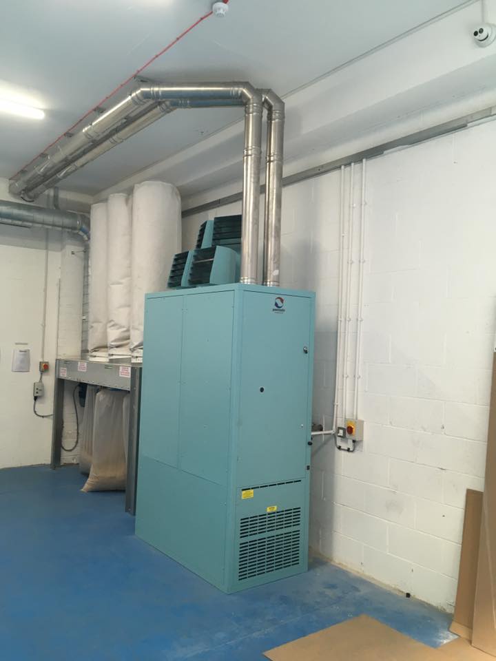 Warm air heaters