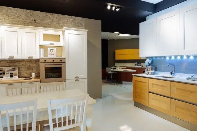 Cucina con forno