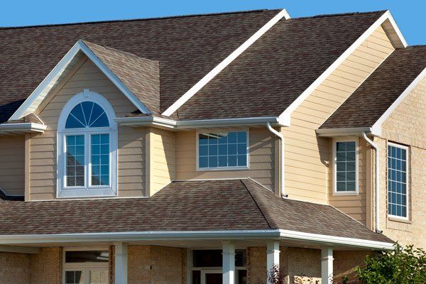 beige house