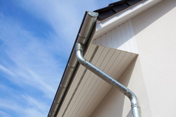 gutter on house