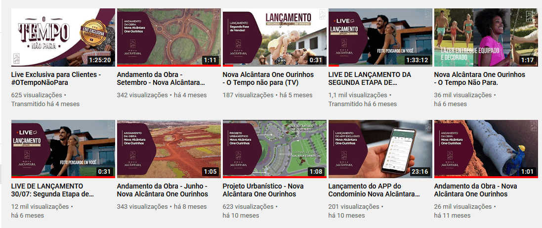 layout do youtube layout do youtube