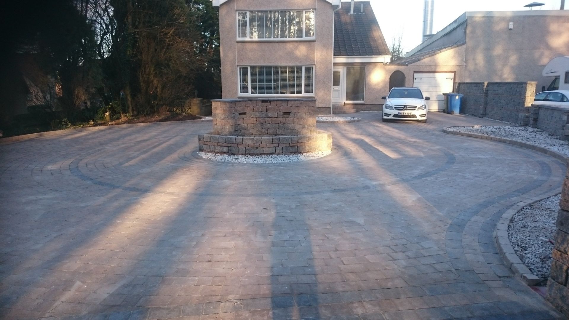 domestic driveway
