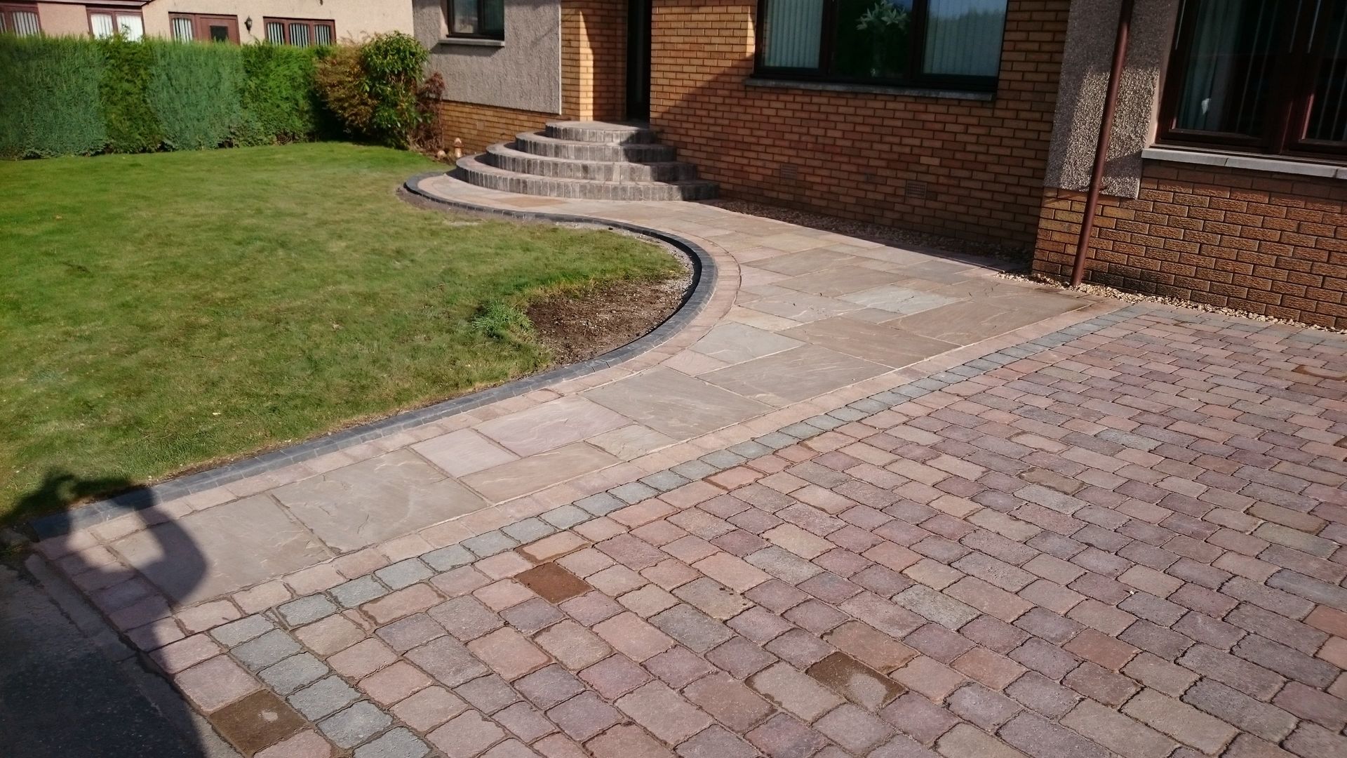 top-quality garden paving
