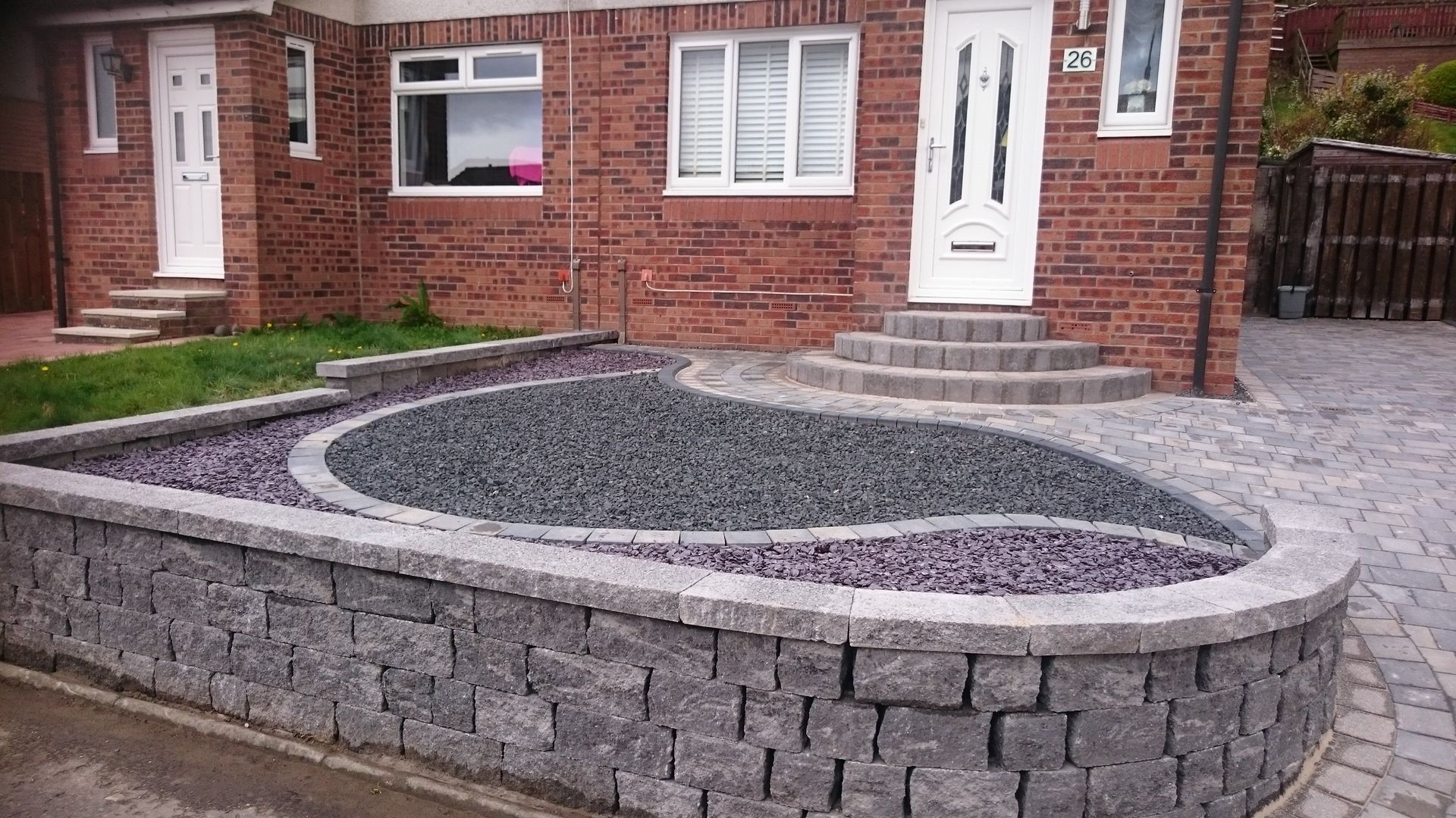 bespoke garden area design