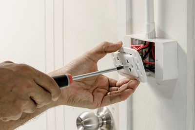 Electrical Repair — Electrician at Work in Ness City, KS Electrical Repair — Electrician at Work in Ness City, KS