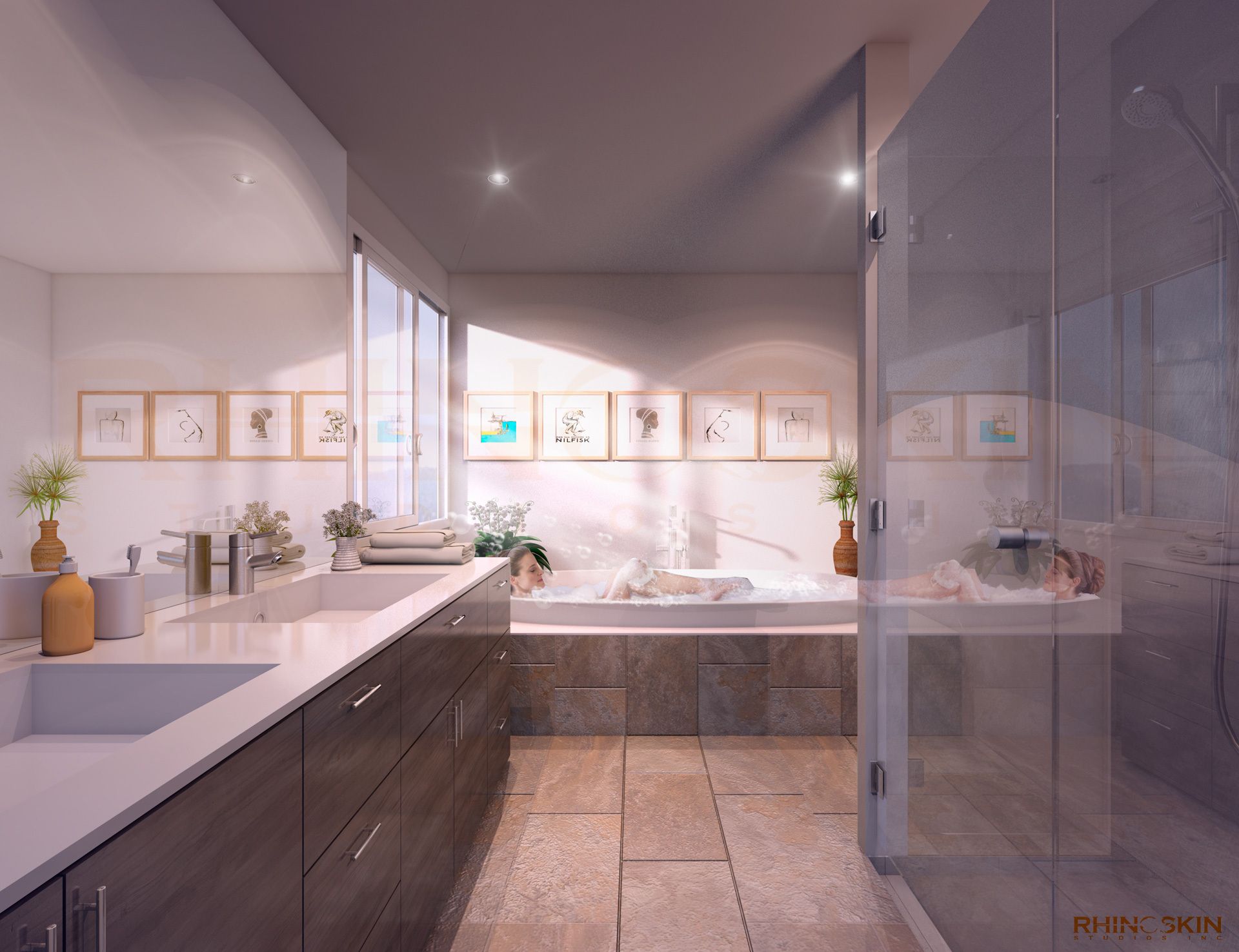 3D interior rendering 