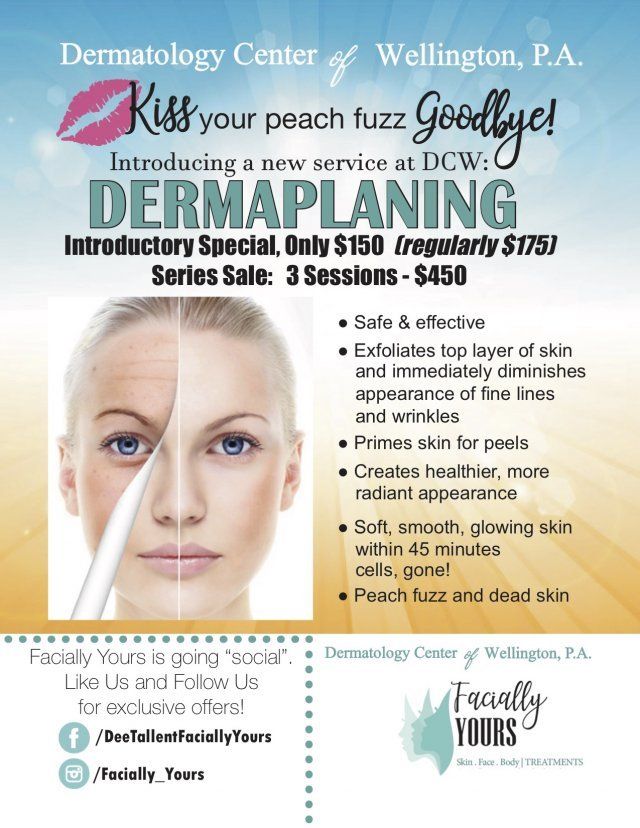 Dermatology Care — Dermaplaning Session Price in Wllington, FL Dermatology Care — Dermaplaning Session Price in Wllington, FL