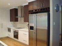 benchtops gold coast - 2-pac kitchen - 2-pac doors - two pack doors - timbergrain doors wine rack