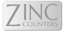 A zinc counters logo on a white background