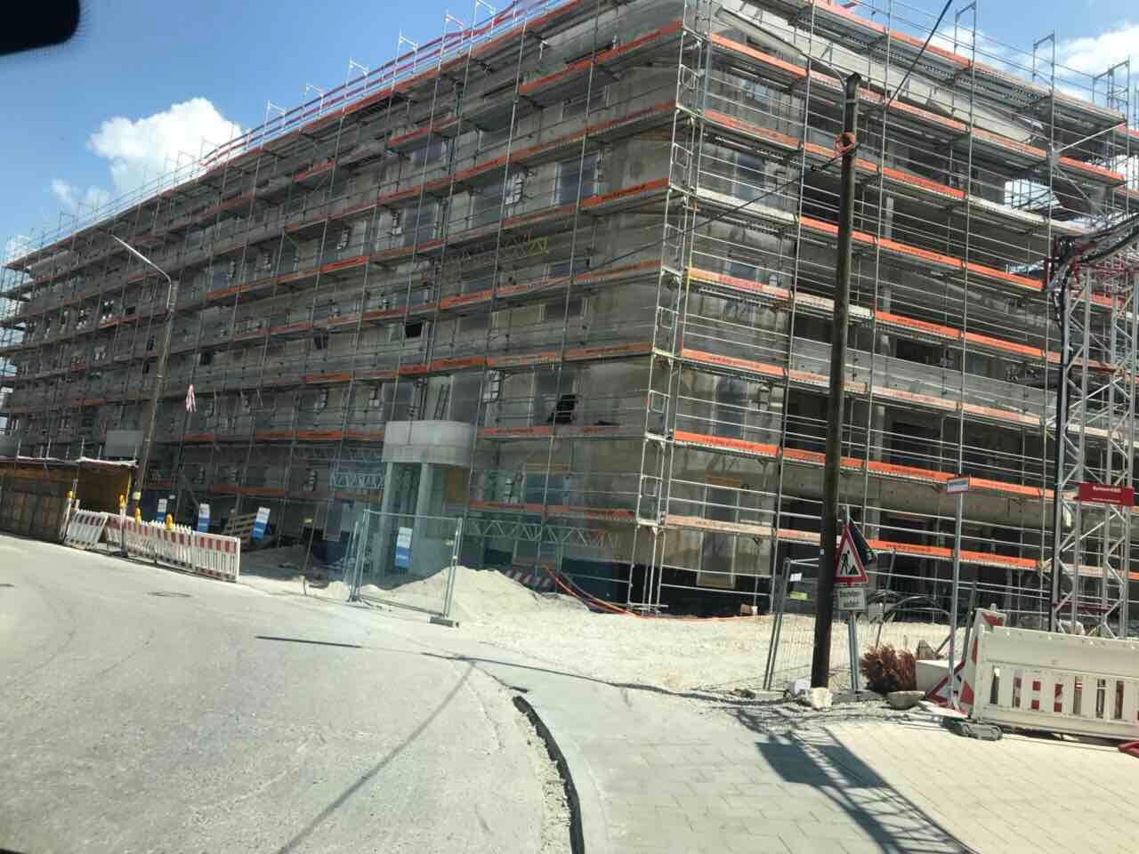 cantiere di edilizia