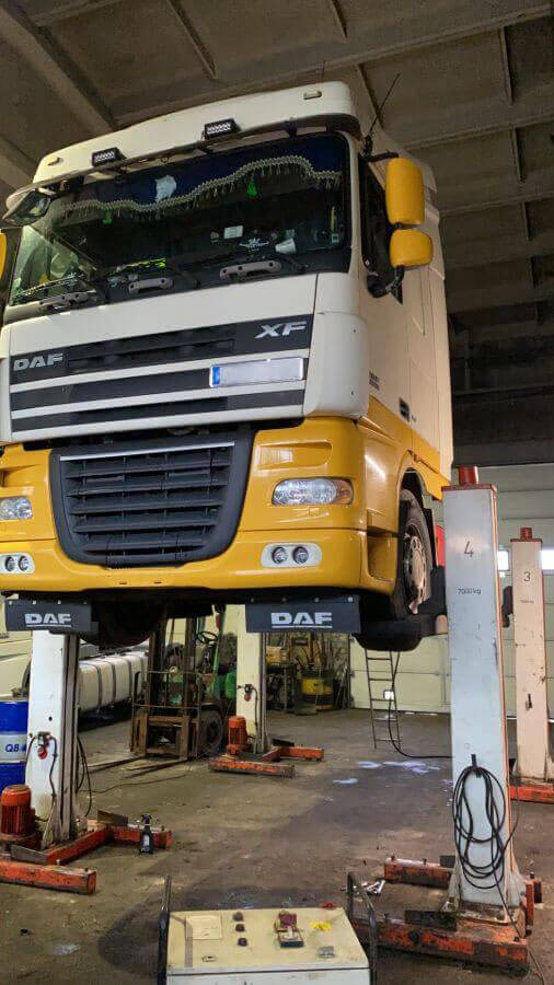 DAF automašīnu remonts un serviss Rīgā