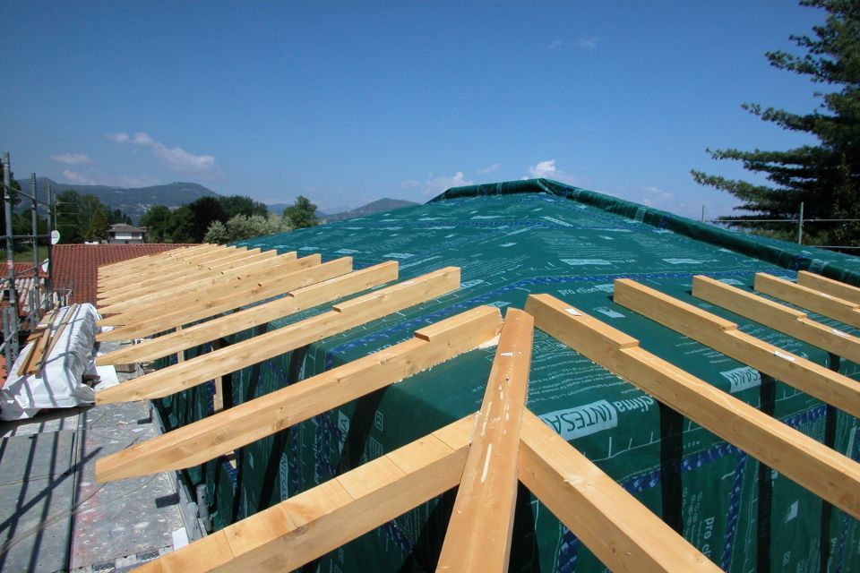 realizzazione copertura in legno