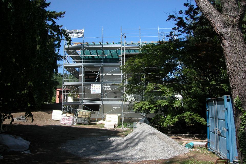 prospetto palazzina di nuova costruzione