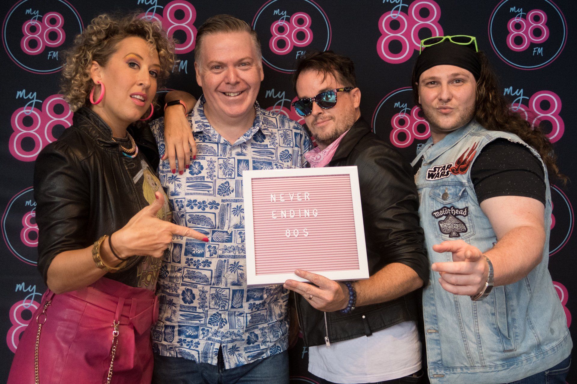 never ending 80s band