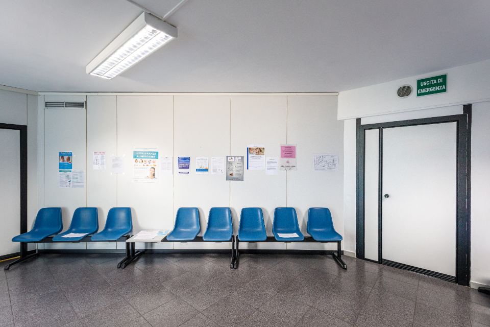 Sedili sala d'attesa