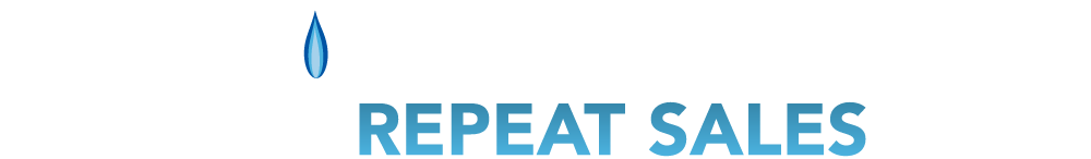 A light blue downward droplet above the text 