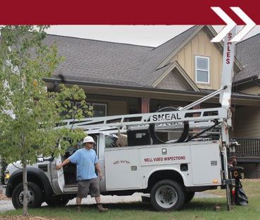 Image of an employee exiting our truck