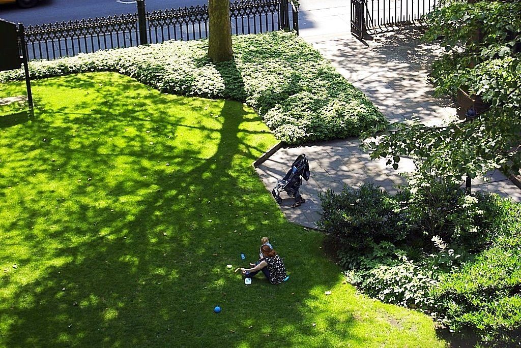 Exterior yard at 12th Street