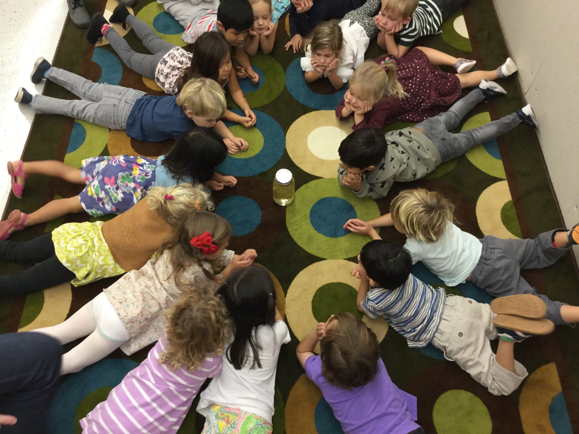 kids in a circle