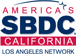 The logo for america 's sbdc los angeles network