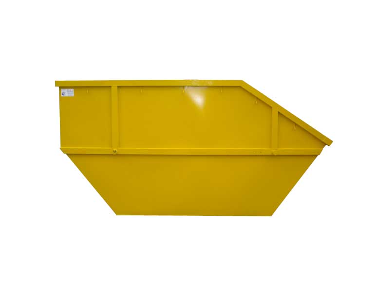 12 Cubic Yard Standard Open Skip side