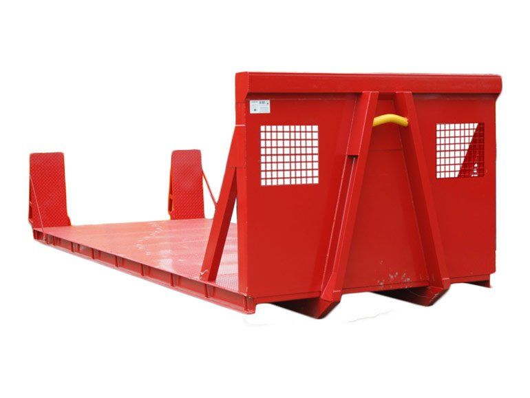 Flat-Body-Hook-Lift-Roll-On-Roll-Off-Container