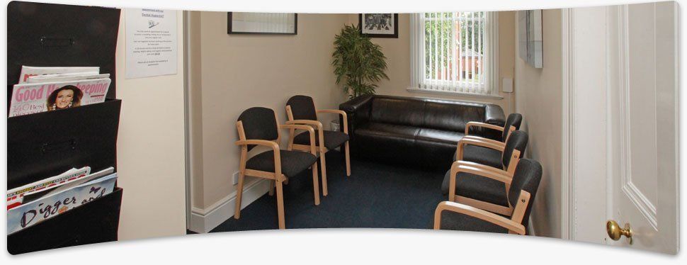 Epworth House Dental Practice waiting room