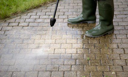 Jet washing