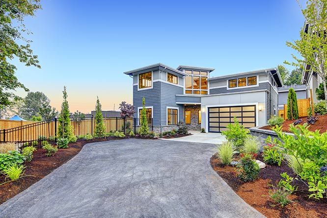 Wide Driveway — Shanahan's Concreting in Uralla, NSW