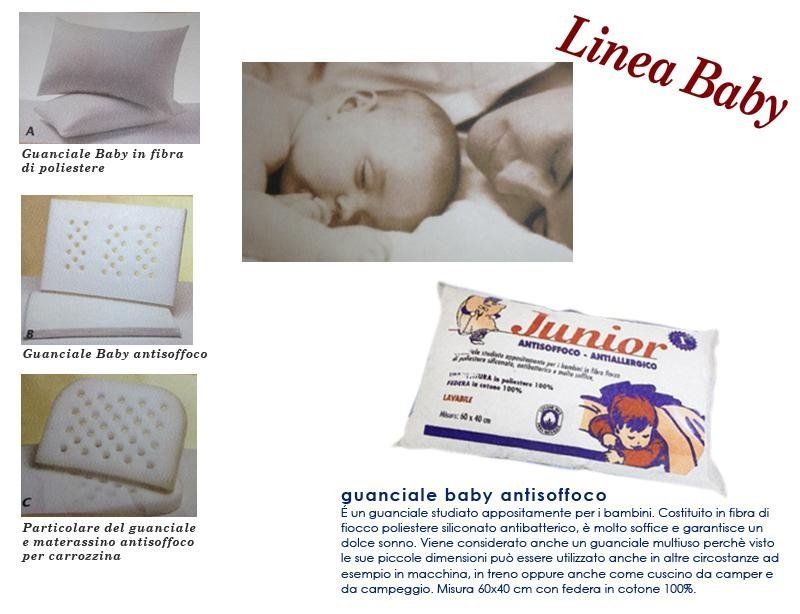 guanciali per bambini
