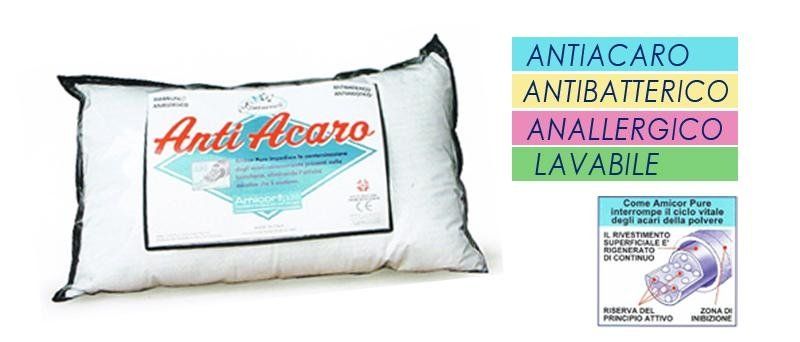 guanciali antiacaro