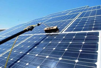 pulizia pannelli fotovoltaici