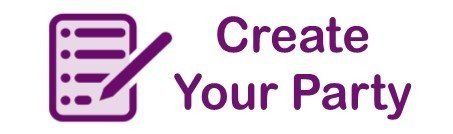 4 easy steps to your perfect party Create your party