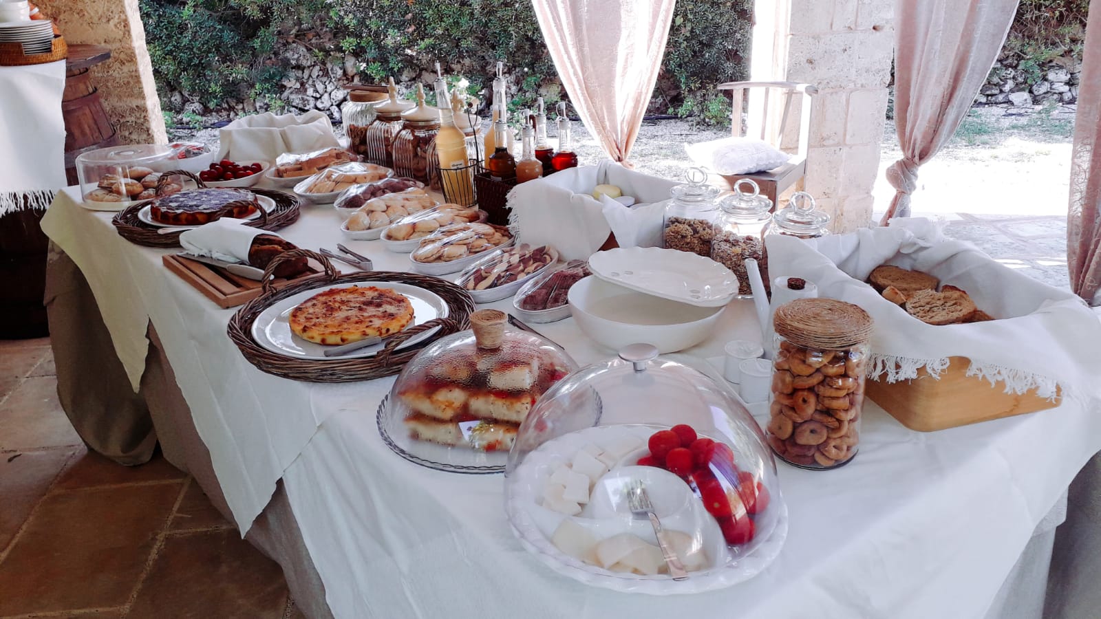 pranzo all'aperto
