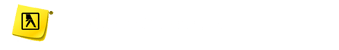 Find us on Yellow logo