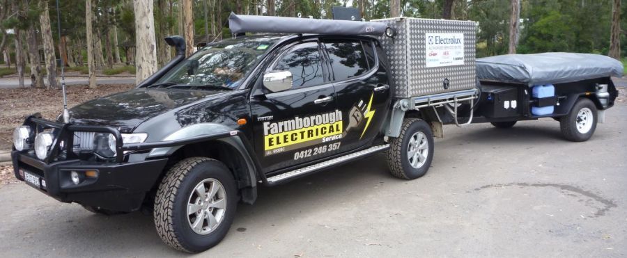 The car belonging to our Wollongong electrician