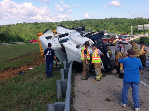 Truck Accident on the Road — Charlotte, NC — Bradley’s Truck Service