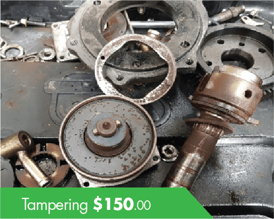 tampering