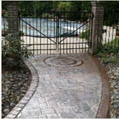 Stamped Walkway Made of Concrete — Ewing, NJ — Pave Patrol, LLC